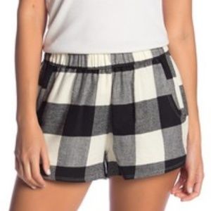 Free Press – Flannel Pajama Shorts